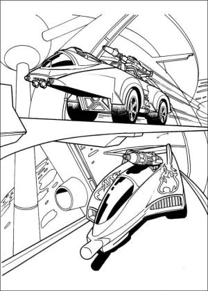 Hot Wheels boyama sayfası,  coloring page, Çok Şaşırtıcı Hot Wheels, 