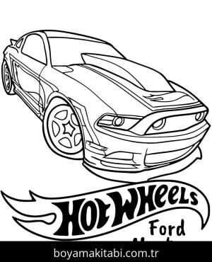 Hot Wheels Boyama