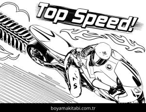 Hot Wheels boyama sayfası – yaratıcılığı geliştirir, keyifli zaman