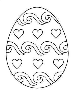 Huevo De Pascua boyama sayfası,  coloring page, Güzel Paskalya Yumurtaları, 