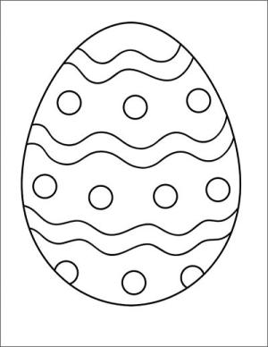 Huevo De Pascua boyama sayfası,  coloring page, Temel Dokuz Paskalya Yumurtası, 