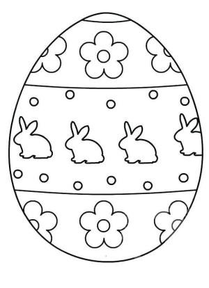 Huevo De Pascua boyama sayfası,  coloring page, Büyük Paskalya Yumurtası, 