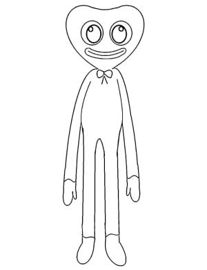 Huggy Wuggy boyama sayfası,  coloring page, Çok güzel Huggy Wuggy, 