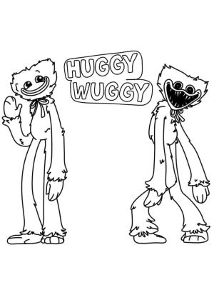 Huggy Wuggy boyama sayfası,  coloring page, Huggy Wuggy Yazdırılabilir, 