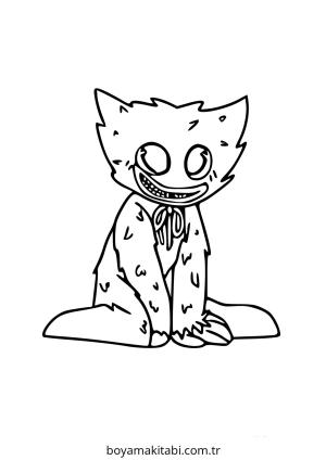 Huggy Wuggy Boyama
