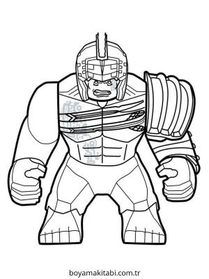 Hulk boyama sayfası – boyama etkinliği, çocuk aktivitesi