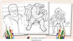 Hulk boyama sayfası – boyama çalışması, yaratıcılığı geliştirir