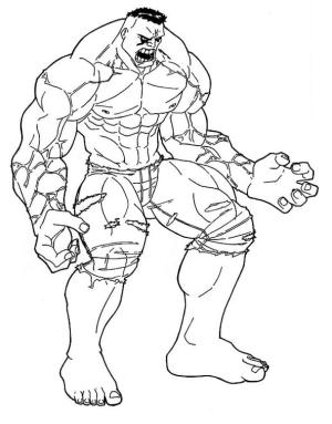Hulk boyama sayfası, coloring page, Çılgın Hulk,