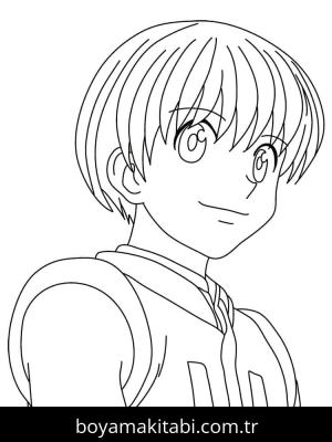 Hunter x Hunter boyama sayfası – yaratıcılığı geliştirir, keyifli zaman