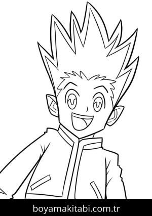 Hunter x Hunter boyama sayfası – keyifli zaman, renkli çizimler