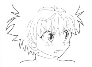 Hunter x Hunter boyama sayfası,  coloring page, Ücretsiz Killua Zoldyck çizin, 