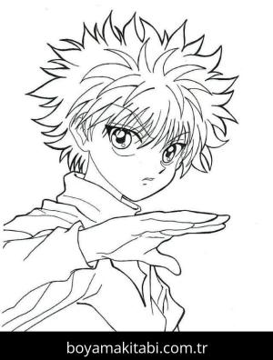 Hunter boyama sayfası – okul öncesi, evde etkinlik