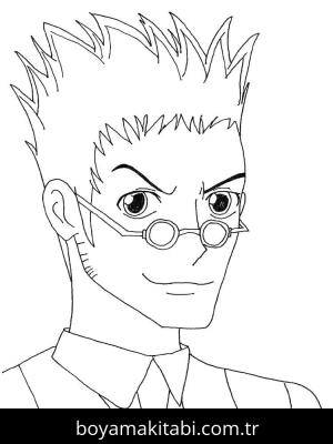 Hunter boyama sayfası – kolay boyama, eğitici aktivite