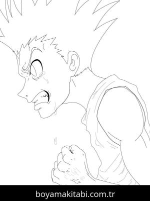 Hunter boyama sayfası – eğlenceli etkinlik, el becerilerini geliştirir