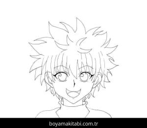 Hunter boyama sayfası – çocuklar için, çizgi film temalı