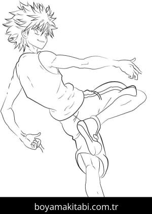 Hunter boyama sayfası – evde etkinlik, ücretsiz yazdır