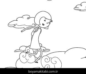 İbi boyama sayfası – eğlenceli etkinlik, el becerilerini geliştirir