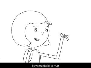 İbi boyama sayfası – keyifli zaman, renkli çizimler