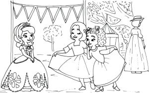 İlk Sofya boyama sayfası,  coloring page, Bu Prenses Sofia’yı İlk Alın, 