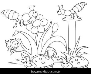 Ilkbahar boyama sayfası – ücretsiz yazdır, boyama etkinliği