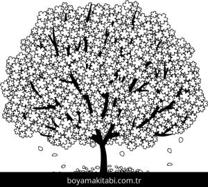 Ilkbahar boyama sayfası – boyama etkinliği, çocuk aktivitesi