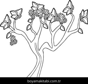 Ilkbahar boyama sayfası – boyama çalışması, yaratıcılığı geliştirir