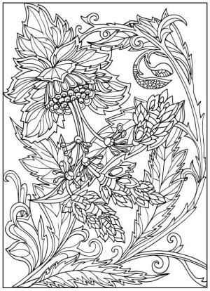 Ilkbahar boyama sayfası,  coloring page, Baharda kendinizi uçsuz bucaksız bir evrenin parçası gibi hissedersiniz., 