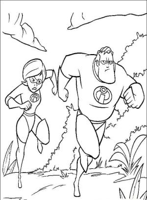 İnanılmaz Aile boyama sayfası,  coloring page, İnanılmaz Aile, 