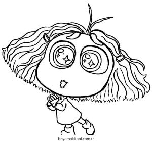 Inside Out boyama sayfası – yaratıcılığı geliştirir, keyifli zaman