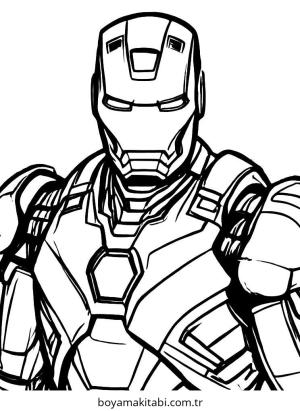 Iron Man Boyama