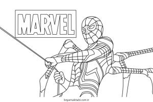 Iron Man boyama sayfası – çocuklar için, çizgi film temalı