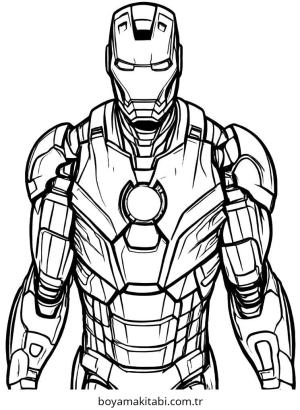Iron Man Boyama