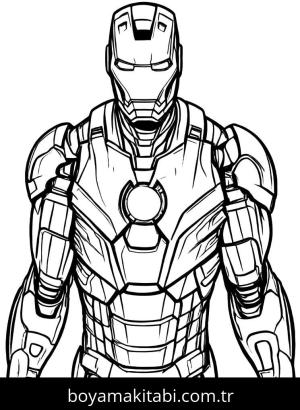 Iron Man boyama sayfası,  coloring page, , 