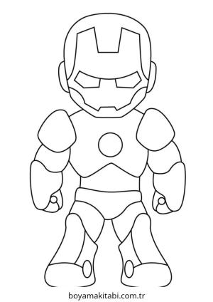 Iron Man Boyama