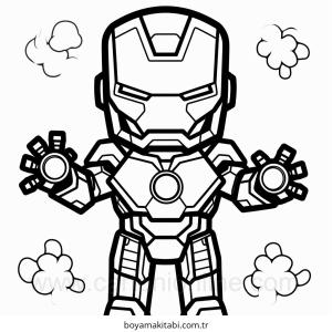 Iron Man Boyama
