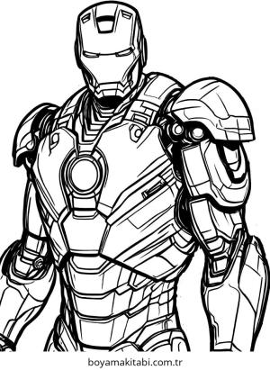 Iron Man Boyama