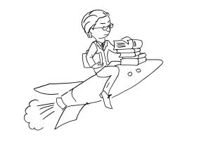 Iş Adamı boyama sayfası,  coloring page, Roket Işadamı, 