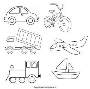 İş Makinelerı boyama sayfası – evde etkinlik, ücretsiz yazdır