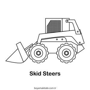 İş Makinelerı boyama sayfası – evde etkinlik, ücretsiz yazdır