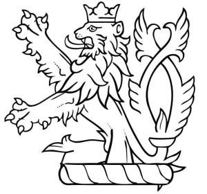 İskoçya boyama sayfası,  coloring page, İskoçya’nın Rampant Aslanı, 