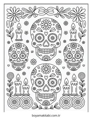 İspanyol boyama sayfası – çocuk aktivitesi, PDF indir
