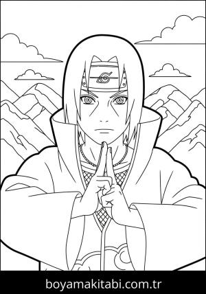 Itachi Uchiha boyama sayfası 48195,  coloring page, 