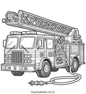 İtfaiye Aracı Boyama