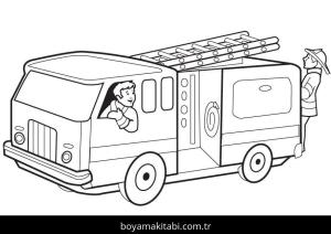 İtfaiye Aracı Boyama