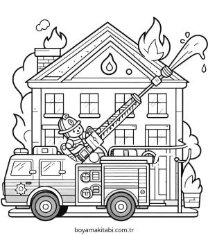 İtfaiye Aracı Boyama