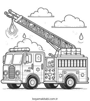 İtfaiye Aracı Boyama
