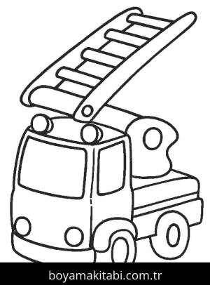 İtfaiye Aracı Boyama