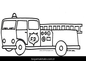 İtfaiye Aracı Boyama