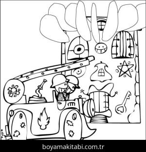 İtfaiye Aracı Boyama