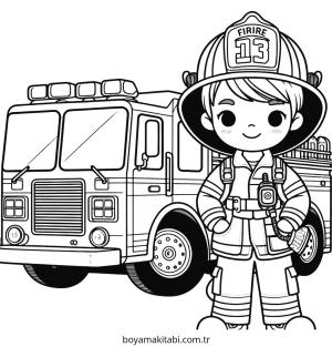 İtfaiye Aracı Boyama